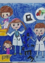 《美麗“視”界   用心呵護》 賀悠然 8歲 淮師附小山南第十五小學(xué)二(6)班